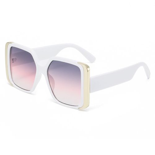 New cross-border fashion big frame retro square sunglasses women's personality outdoor sports street photography men's sunglasses